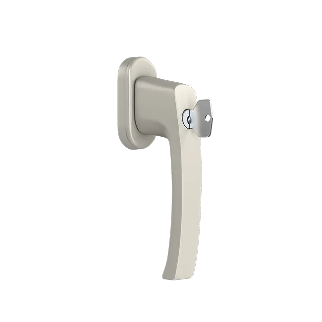 Abschließbarer Fenstergriff - NEVADA (RAL9001)